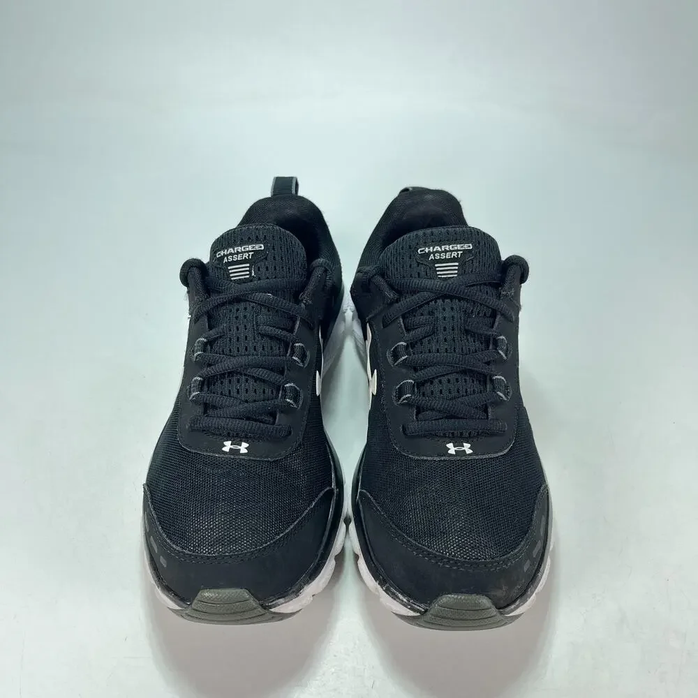 Under Armour Charged Assert 8 Black Running Shoes 3021972-001 Women's Size 9.5